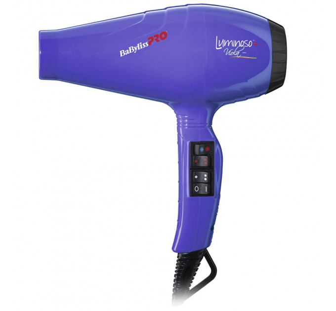 Фен для волосся BaByliss PRO Luminoso Plus Viola Ionic BAB6360IPE