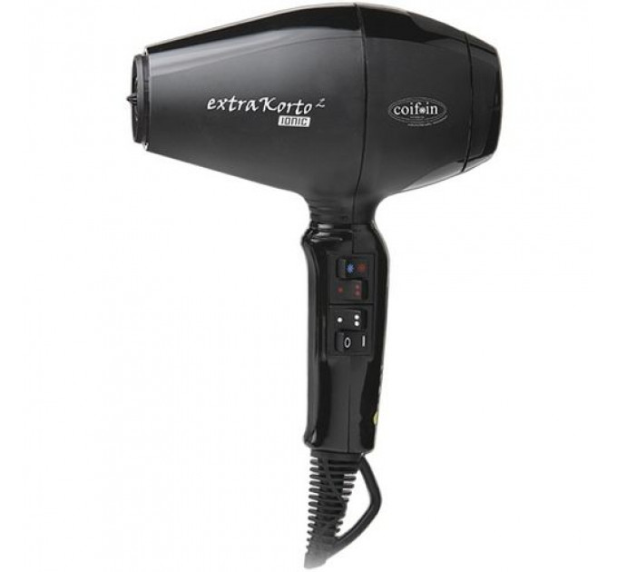 Фен для волосся Coifin Extra Korto 2R Ionic Black EK2R-ion