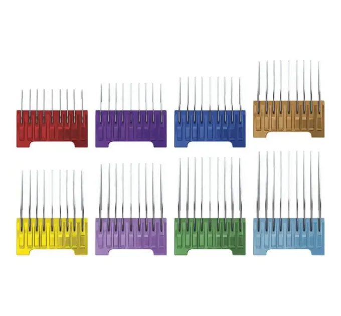Набор металлических насадок для машинок Moser Metal Attachment Comb Set (8шт.) 1233-7050