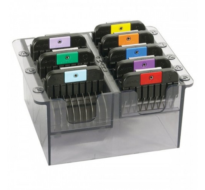 Набор металлических насадок для машинок Moser Metal Attachment A5 Comb Set (8шт.) 1247-7440