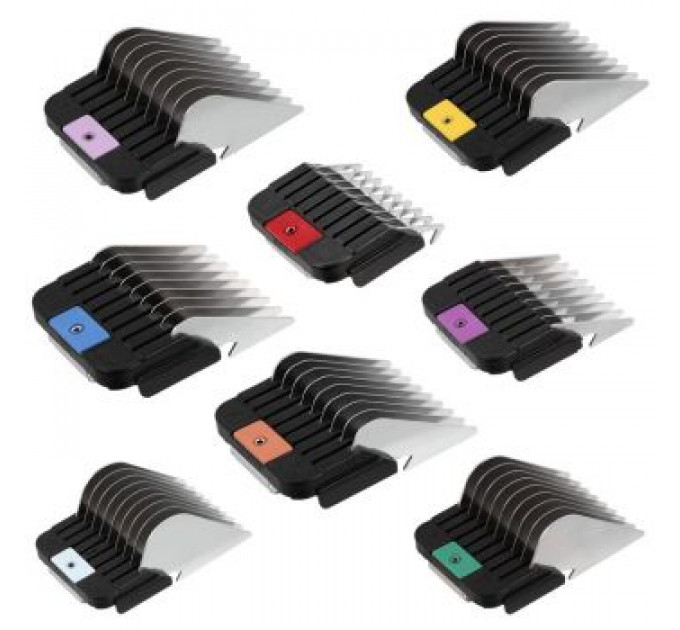 Набор металлических насадок для машинок Moser Metal Attachment A5 Comb Set (8шт.) 1247-7440