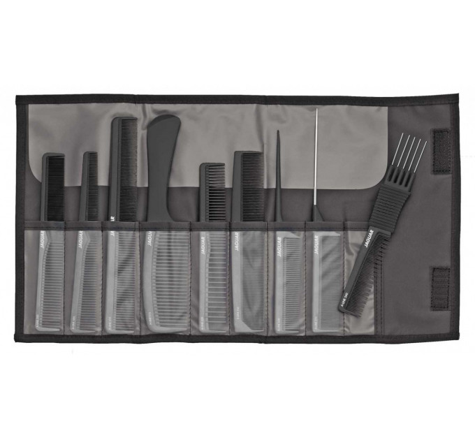 Набор расчесок для волос Jaguar A-Line Ion Black Set A-599-1