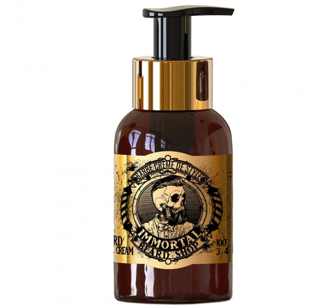 Крем для бороди Immortal Infuse Beard Style Cream (100ml) IM-02