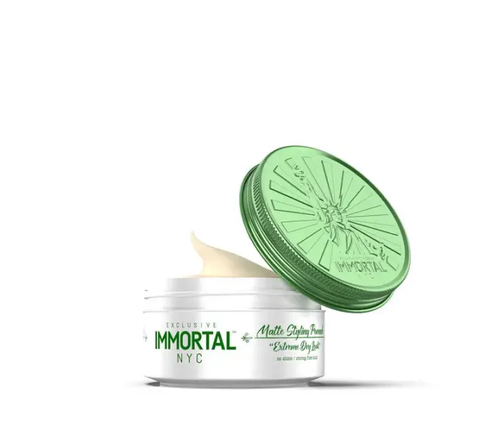 Матовая глиняная паста для волос Immortal Extreme Dry Look (150ml) NYC-08
