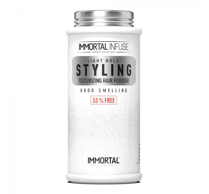Порошковий віск для укладання волосся Immortal "Styling Powder Wax" (20g) INF-21