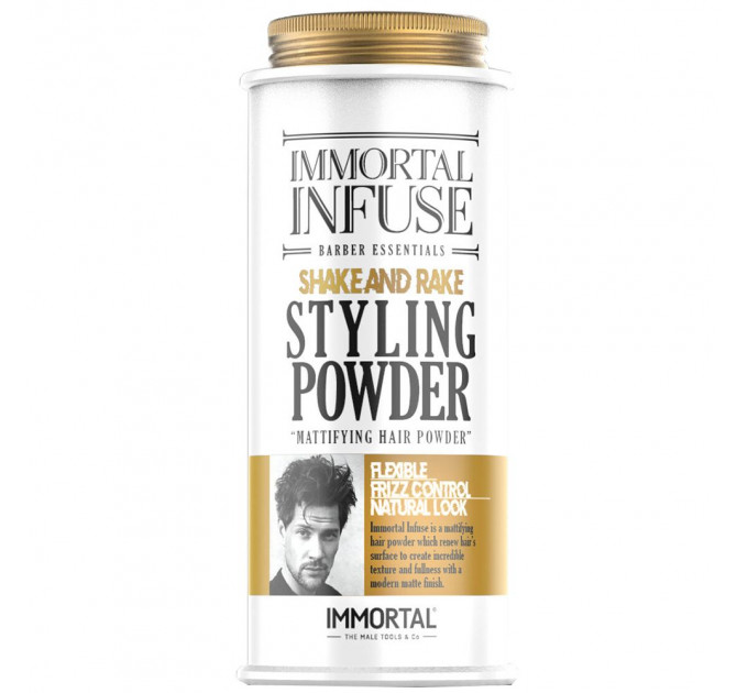 Порошковий віск для укладання волосся Immortal "Styling Powder Wax" (20g) INF-21
