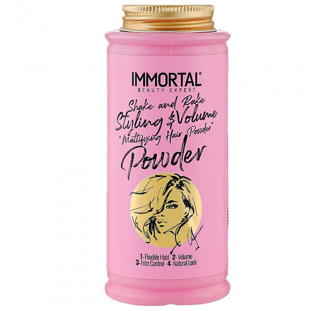 Порошковый воск для женщин Immortal "Pink Powder Wax for Ladies" (20g) IM-07