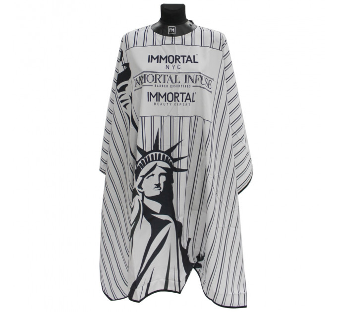 Пеньюар з накидкою-кейпом Immortal Neocape White PR-02