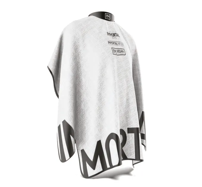 Пеньюар з накидкою-кейпом Immortal Neocape White PR-02