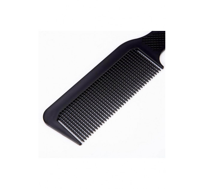 Расческа для стрижки с волнистыми зубцами SPL Carbon Antistatic 9107