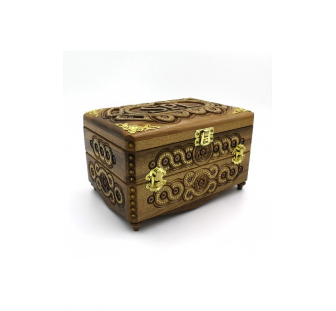 Манікюрний набір ручної роботи SPL Wood Edition 77921