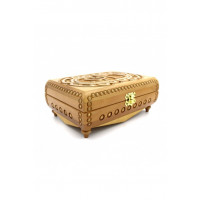 Маникюрный набор ручной работы SPL Wood Edition 77922