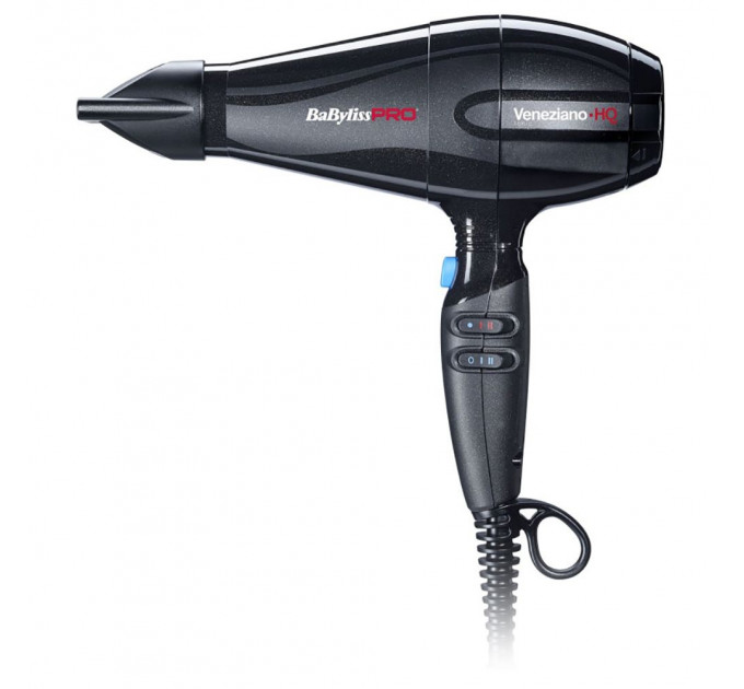 Фен для волосся BaByliss PRO Veneziano-HQ Black BAB6960IE 