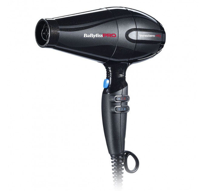 Фен для волосся BaByliss PRO Veneziano-HQ Black BAB6960IE 