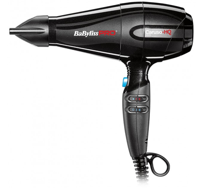 Фен для волос BaByliss PRO Caruso-HQ Black BAB6970IE 