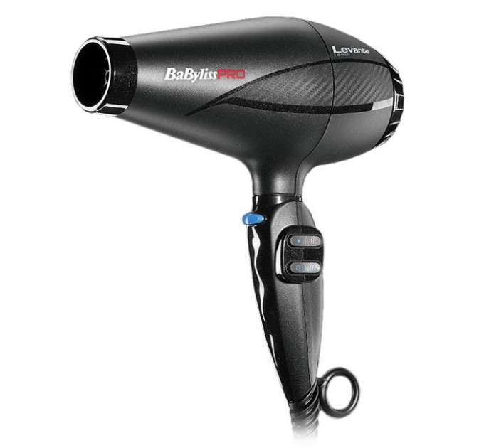 Фен для волос BaByliss PRO Levante Ionic Black BAB6950IE