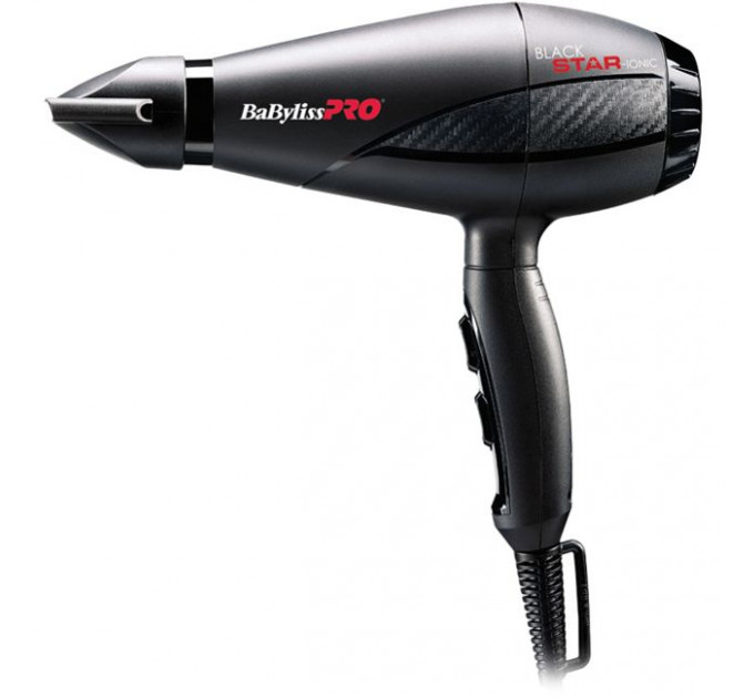Фен для волос BaByliss PRO Black Star Ionic BAB6250IE