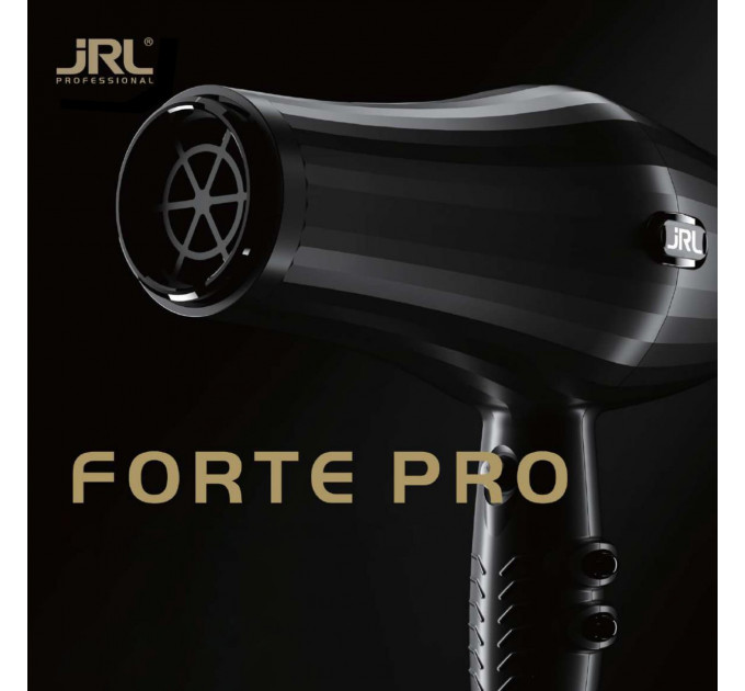 Фен для волосся JRL Forte PRO Black JRL-FP2020L