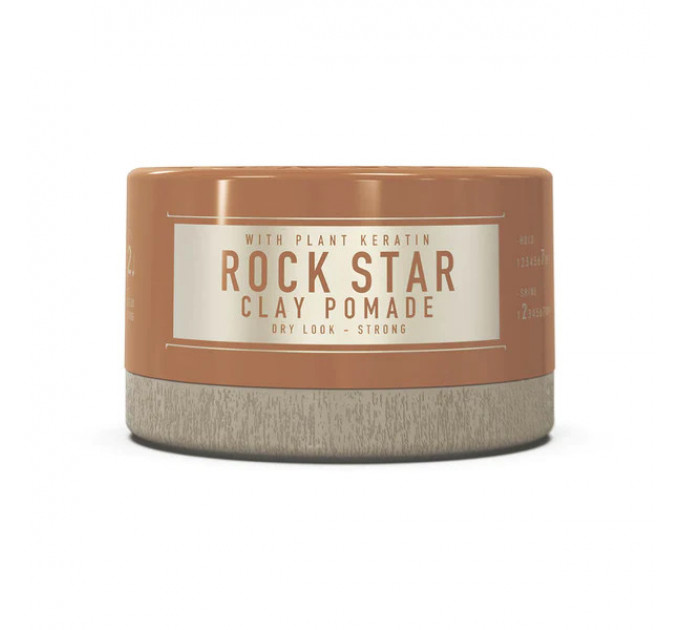 Матова глиняна паста для волосся Immortal Infuse "Rock Star Clay Pomade" (150ml) INF-101