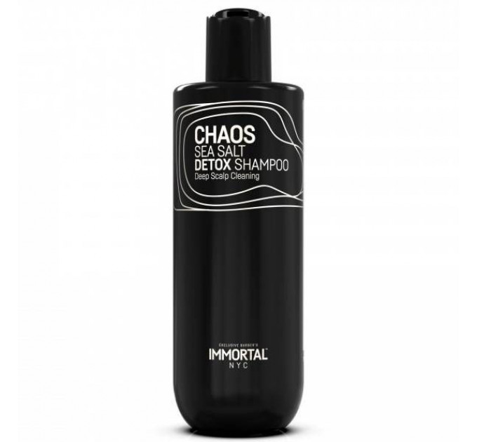 Шампунь с морской солью для глубокой очистки кожи головы Immortal NYC Chaos Sea Salt Detox Shampoo (500ml) NYC-83