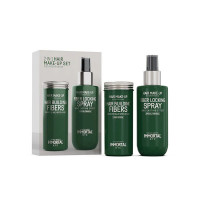 Набір для маскування сивини Immortal NYC Fiber Building Spray Black Set INF-134
