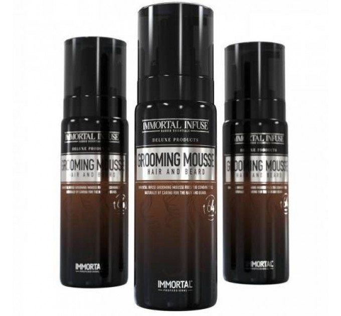 Помада для бороды Immortal Infuse Grooming Mousse (150ml) INF-141