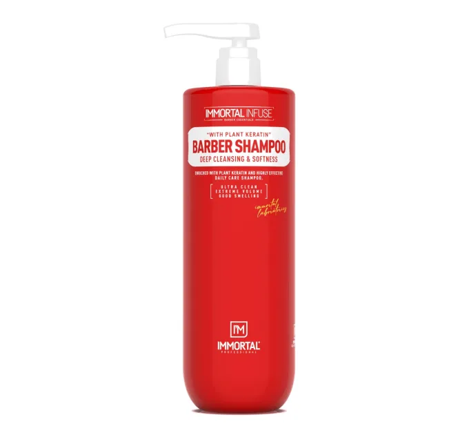 Шампунь для волосся Immortal Infuse Barber Shampoo (1000ml) INF-87