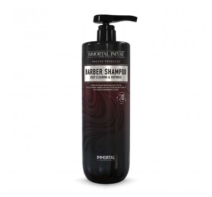 Шампунь для волосся Immortal Infuse Barber Shampoo (1000ml) INF-87