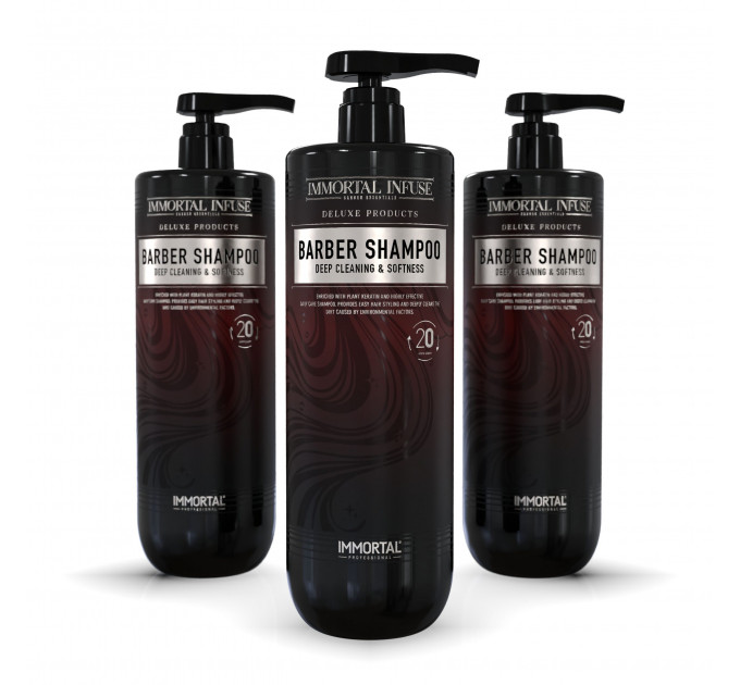 Шампунь для волосся Immortal Infuse Barber Shampoo (1000ml) INF-87