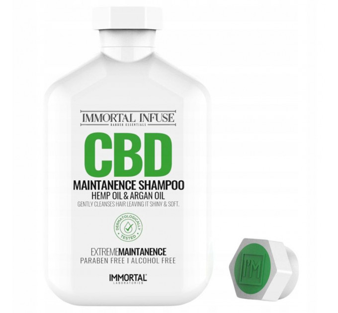 Шампунь для восстановления волос Immortal Infuse CBD Maintanence Shampoo (500ml) INF-67