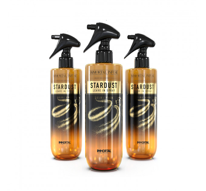 Несмывающий спрей для волос Immortal Infuse Stardust (500ml) INF-124