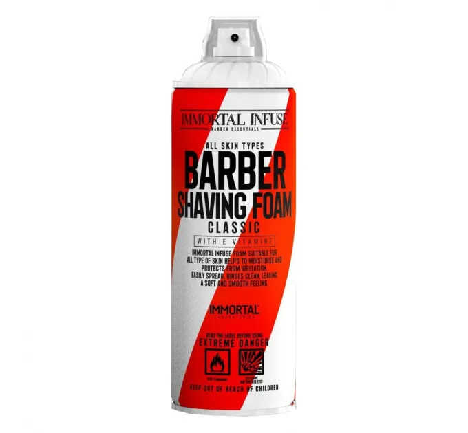 Піна для гоління Immortal Infuse Shaving Foam Classic (500ml) INF-77