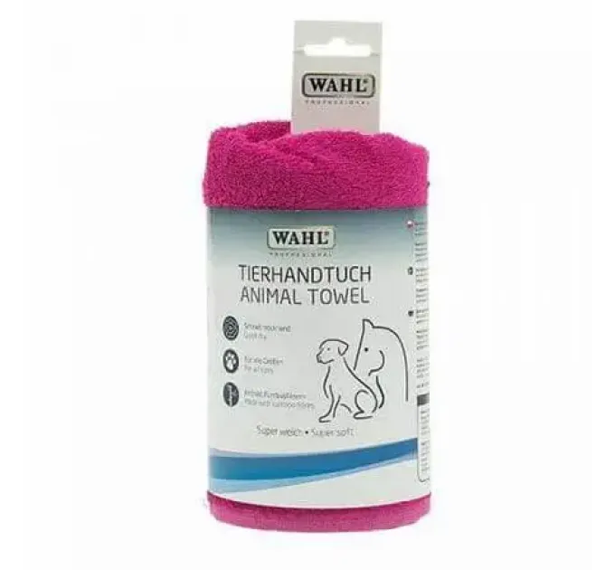 Рушник для тварин WAHL Grooming Towel Pink 0093-5980