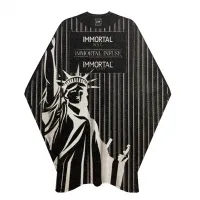 Пеньюар з накидкою-кейпом Immortal Neocape Black PR-01