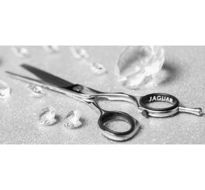 Ножиці перукарські Jaguar Gold Line Diamond E (прямі, 5.5) J-21155