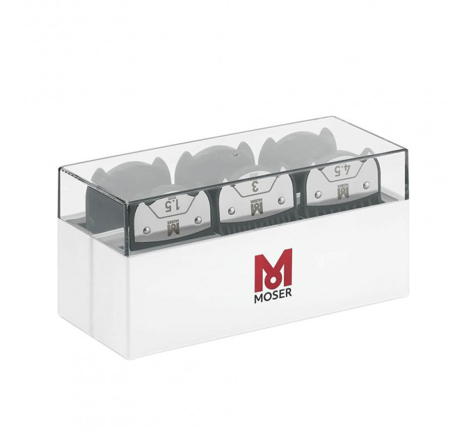 Набор магнитных насадок для машинок Moser Magnetic Premium Attachment Comb Set (6шт.) 1801-7000