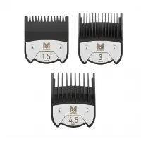 Набір магнітних насадок для машинок Moser Magnetic Premium Attachment Comb Set (1.5, 3, 4.5 мм) 1801-7010