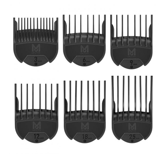 Набір насадок для машинок Moser Attachment Comb Set (6шт.) 1802-7000