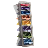 Набір кольорових насадок для машинок WAHL Color-Coded Cutting Guide Set (8шт.) 03170-400