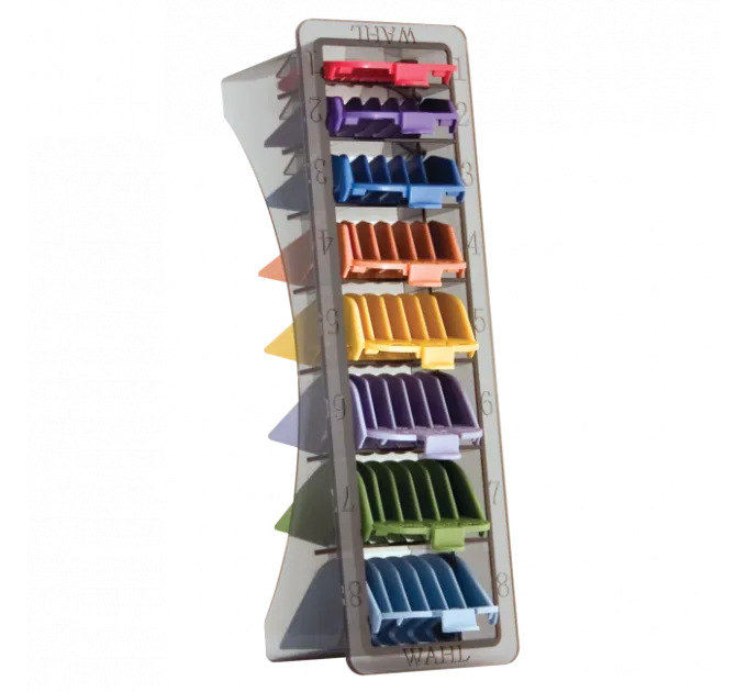 Набір кольорових насадок для машинок WAHL Color-Coded Cutting Guide Set (8шт.) 03170-400