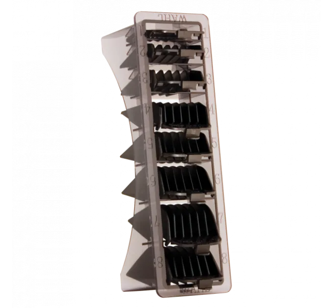 Набор насадок для машинок WAHL Black Cutting Guide Set (8шт.) 03170-500