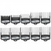 Набор насадок для машинок WAHL Premium Cutting Guide Set (10шт.) 03421-100