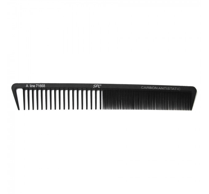 Расческа для стрижки SPL Carbon Antistatic 71668