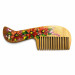 Гребінець для волосся з художнім розписом SPL Wood Art Comb 1560