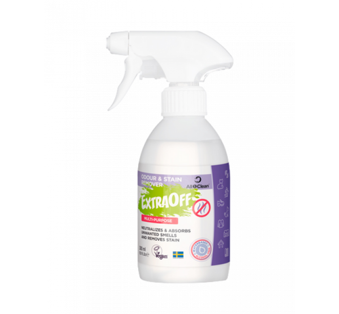 Дезінфекційний засіб для видалення запахів і плям Disicide All1Clean Extraoff Spray (300ml) D123021