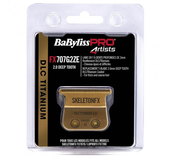 Ножевой блок BaByliss PRO Gold FX Titanium 2.0 Blade FX707G2ZE