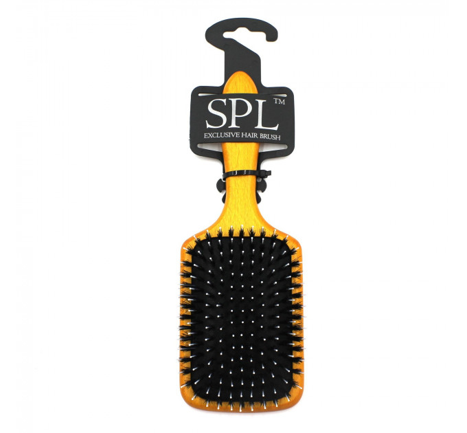 Масажна щітка з комбінованою щетиною, дерев'яна SPL Wood Hair Brush 2325