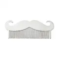 Металевий гребінець для вус та бороди SPL Metal Beard Comb 1194