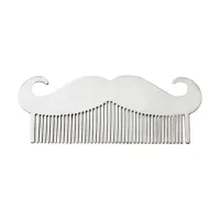 Металевий гребінець для вус та бороди SPL Metal Beard Comb 1194