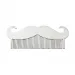 Металевий гребінець для вус та бороди SPL Metal Beard Comb 1194
